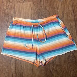 MeUndies pajama shorts womans size Small Multi colored-Preowned